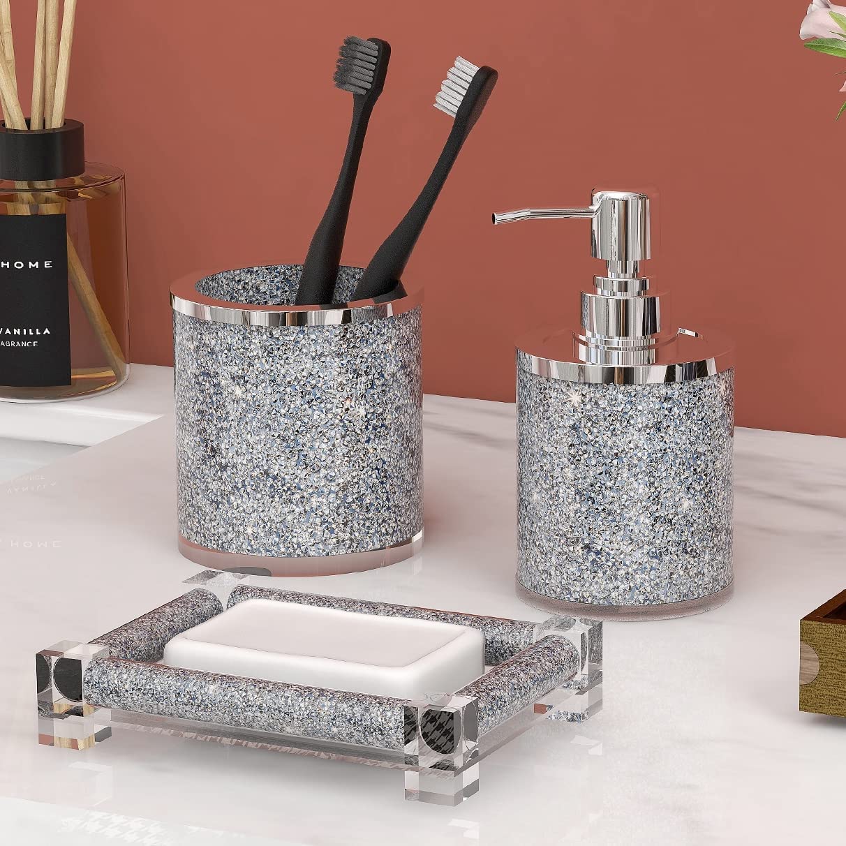 Décor Walther Cut Crystal Soap Dish
