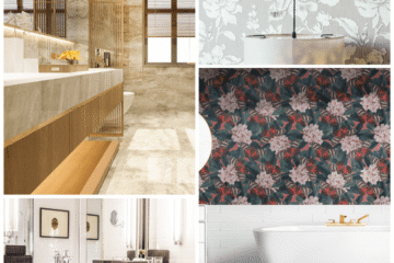 Bathroom wallpaper