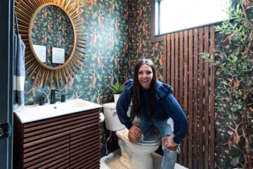 Modern Bathroom Wallpaper Ideas