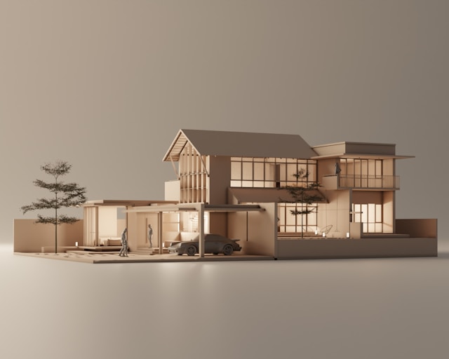 Layout of Nichols House (JHY)