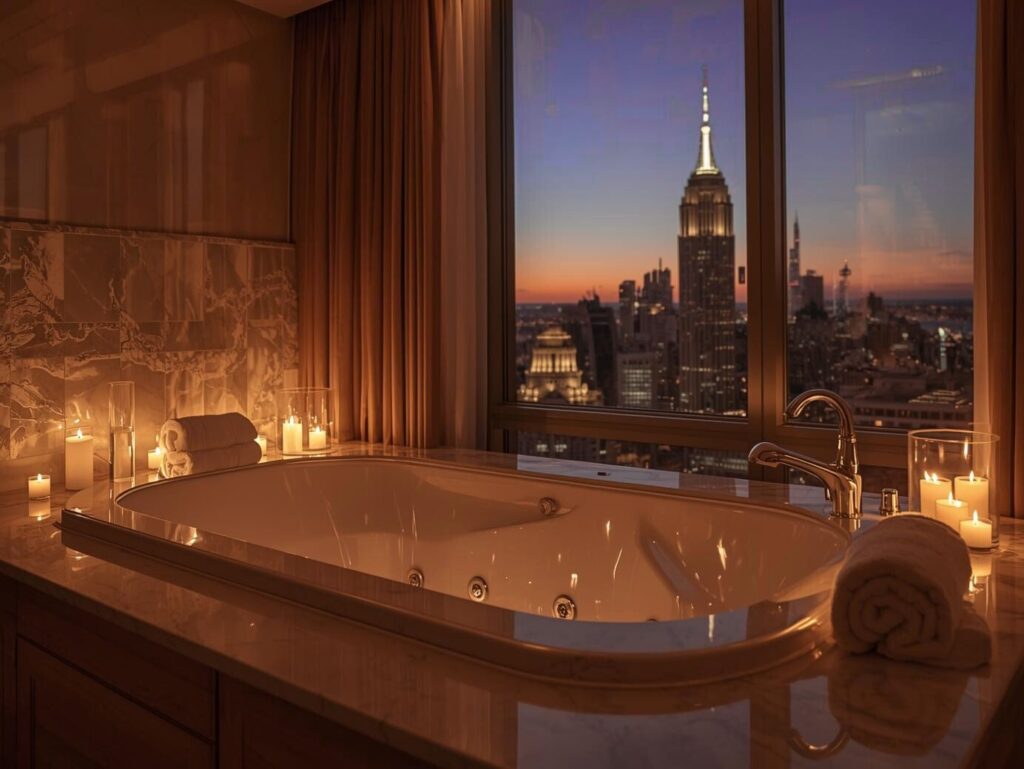 Jacuzzi Baths in the Room 