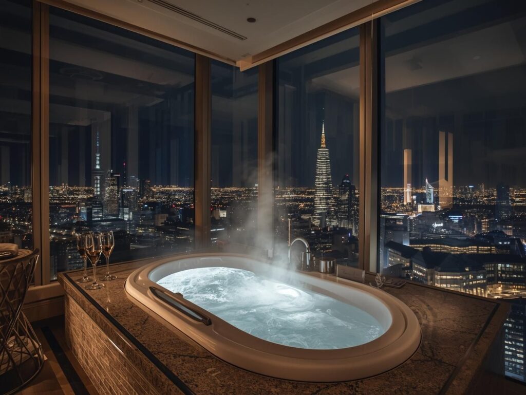 Jacuzzi Baths in the Room 