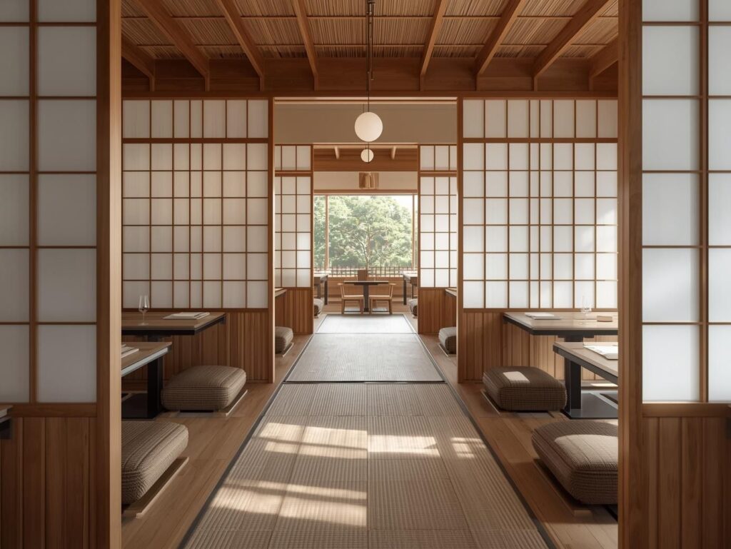 Japanese Restaurant Interior Design