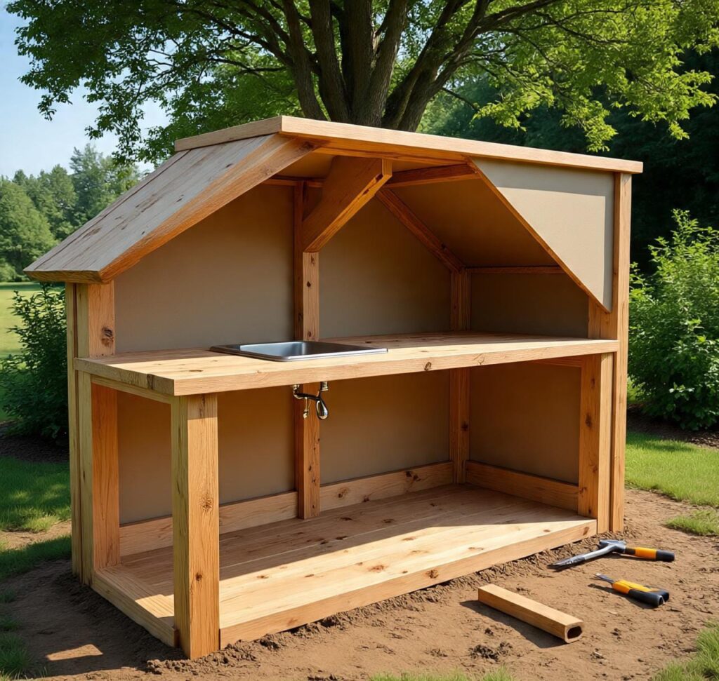 Mud Kitchen DIY: Weatherproof Build Guide