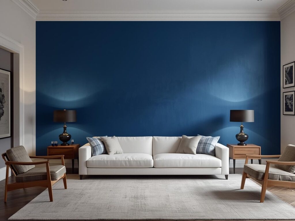Discover designer-level blue living room decor ideas you can copy at home. From navy living rooms to blue and brown palettes, get real styling tips that work.