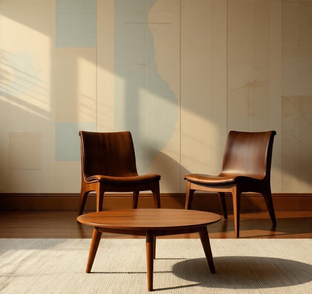 Living Room Wallpaper Decor: How to Match Patterns With Your Furniture Style