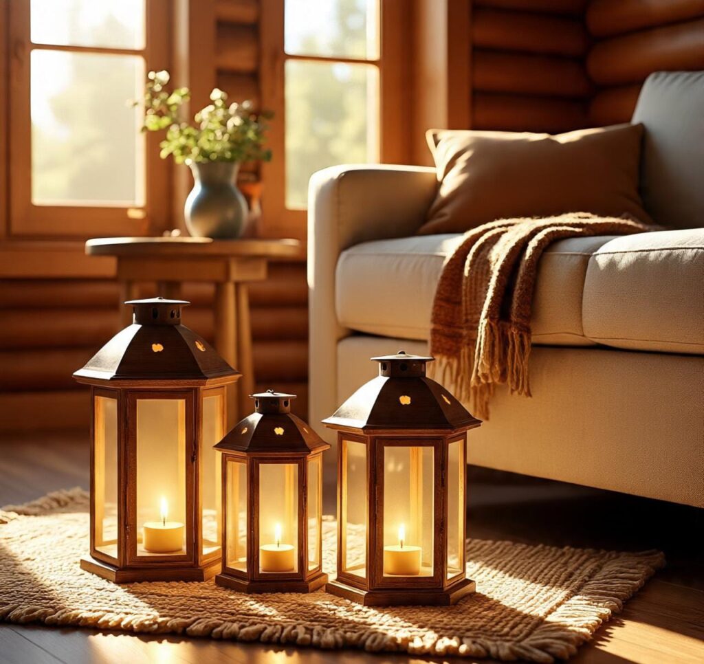 Living Room Decorating With Lanterns Indoors: Secrets to Designer-Level Styling