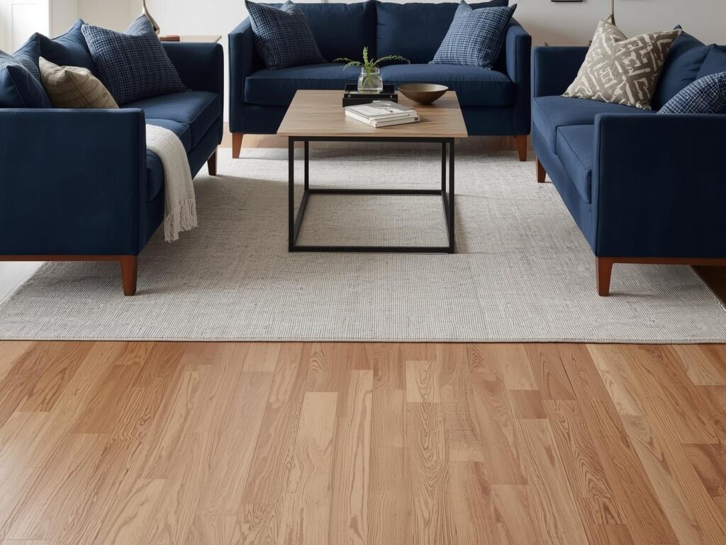 Navy Living Room Decor Ideas That Balance Light and Depth