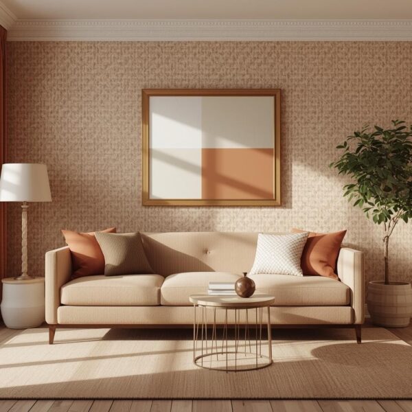 Living Room Wallpaper Decor: How to Match Patterns With Your Furniture Style