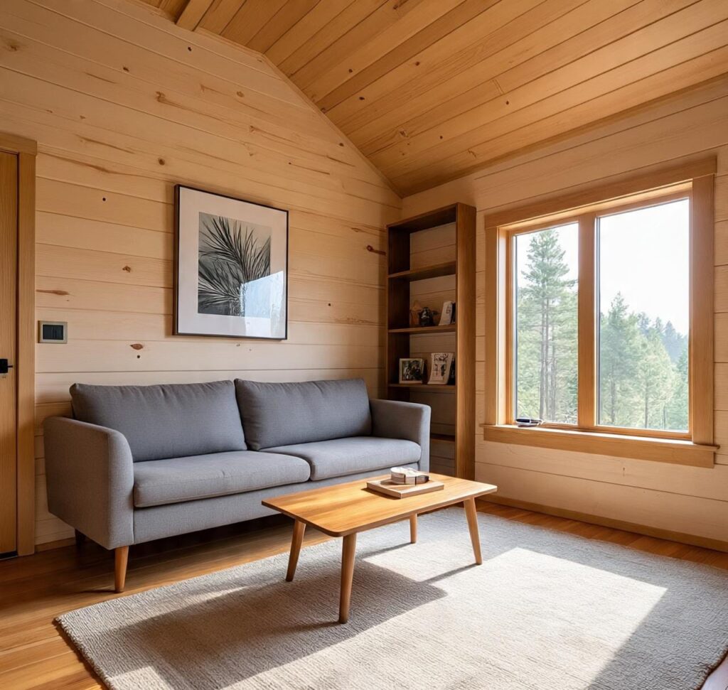 Cozy Cabin Living Room Decor