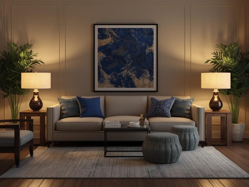 Easy Blue Living Room Decor Ideas Anyone Can Copy at Home