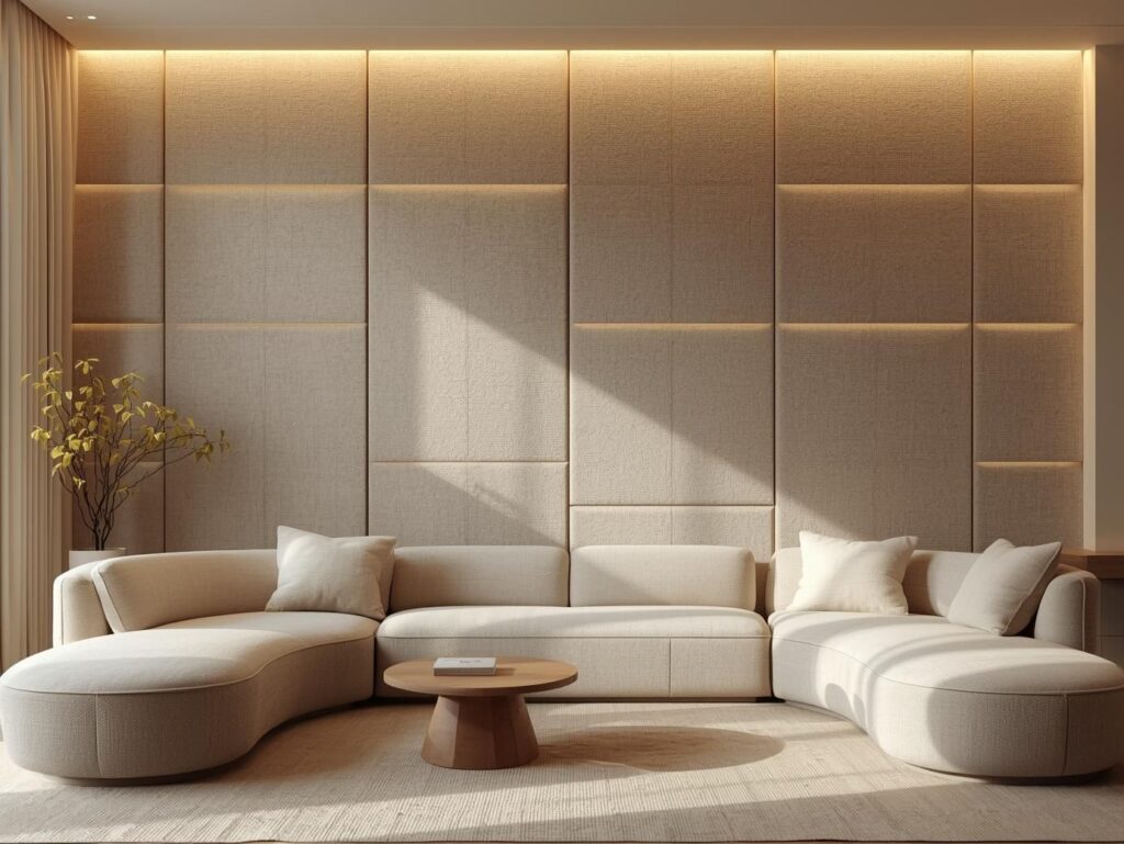 Modern Living Room Accent Wall Decor Ideas for Apartments and Rentals