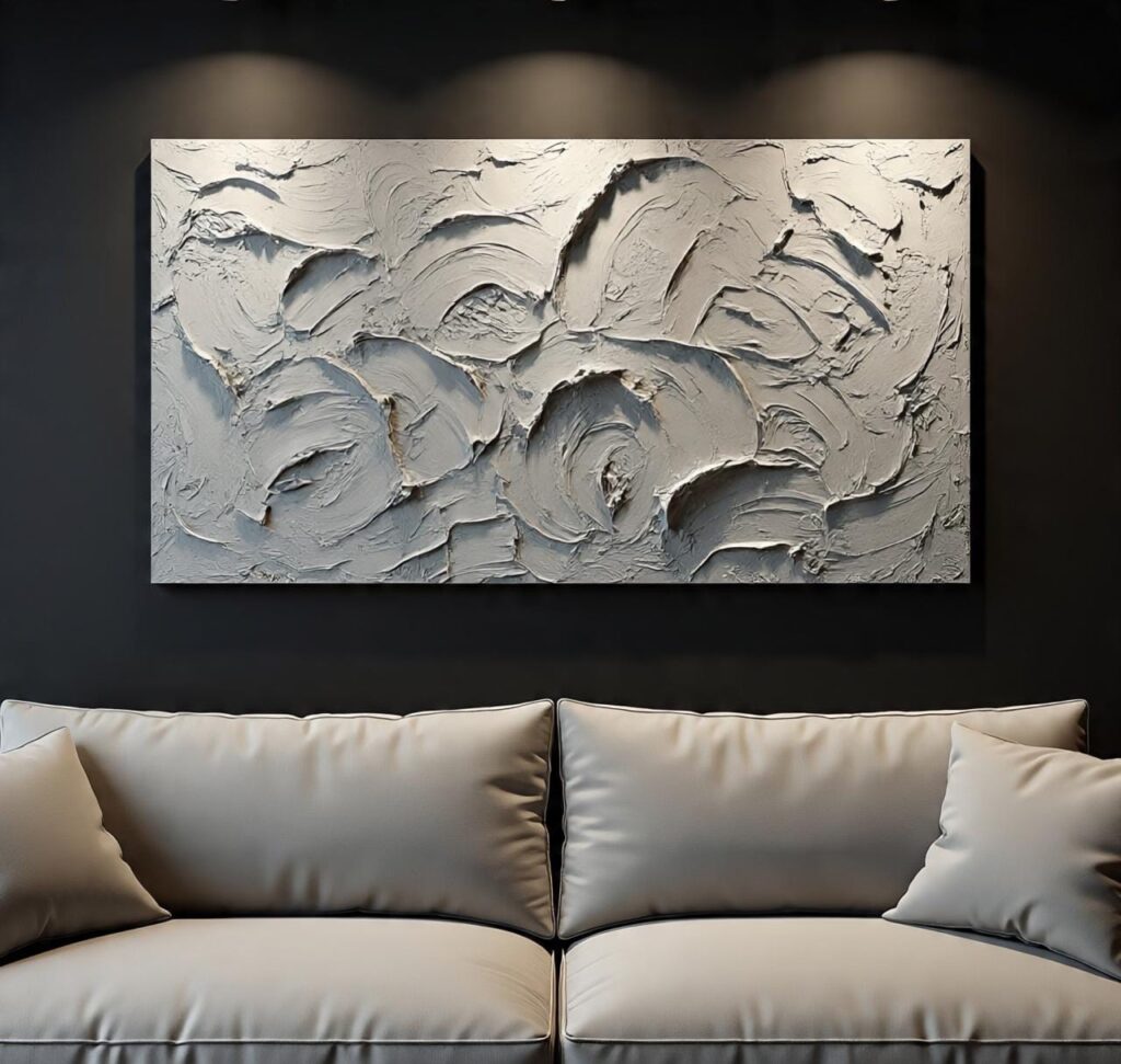 Black and White Living Room Wall Decor Ideas That Feel Warm, Layered, and Lived-In