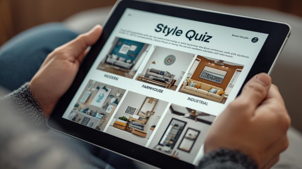 A clean graphic illustrating wall art height (57–60 inches), spacing rules, gallery layouts, and proportion guidelines above furniture.