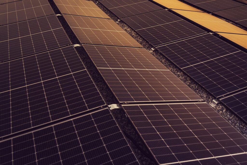 Solar Panels in Teas Passage