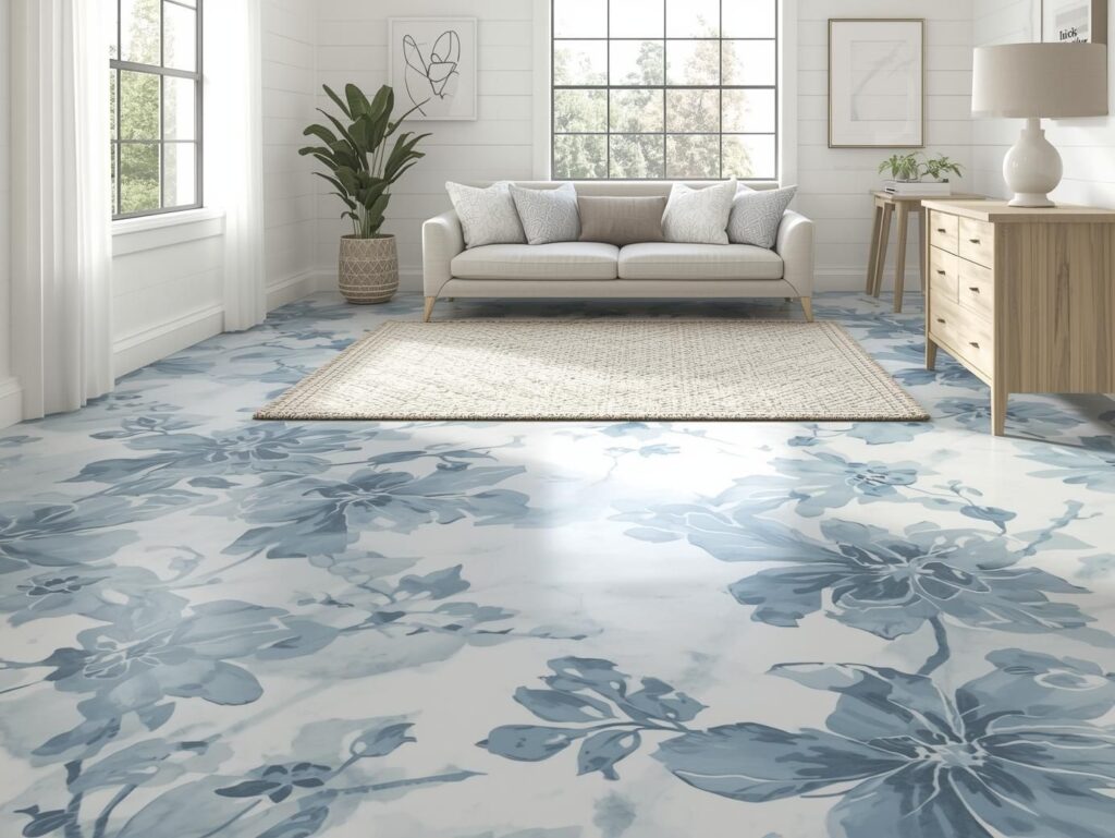 Decorating Ideas With Blue and White Flowers for Living Room That Work Year-Round