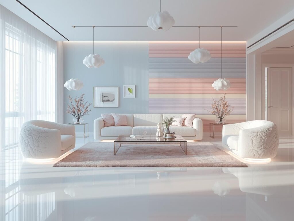 Pastel Living Room Decor