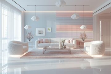 Pastel Living Room Decor