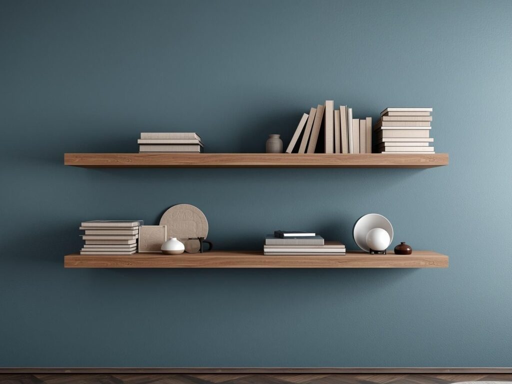 Blue and Brown Living Room Decor