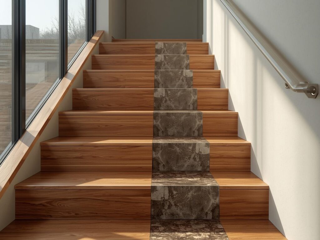 Epoxy on Wood Stairs
