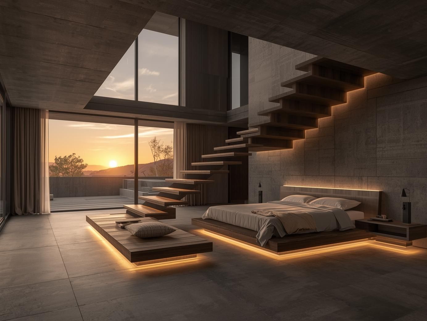 Epoxy on Wood Stairs