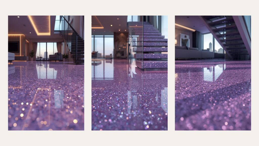 Can Glitter Epoxy Floor Be Used On Stairs Without Slipping ?