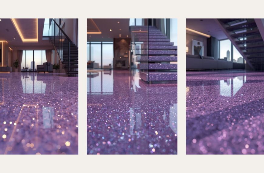 Can Glitter Epoxy Floor Be Used On Stairs Without Slipping ?