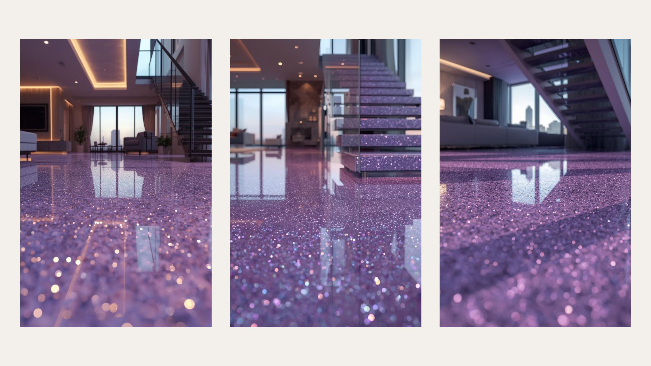 Can Glitter Epoxy Floor Be Used On Stairs Without Slipping ?